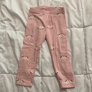 Pink dinosaur leggings